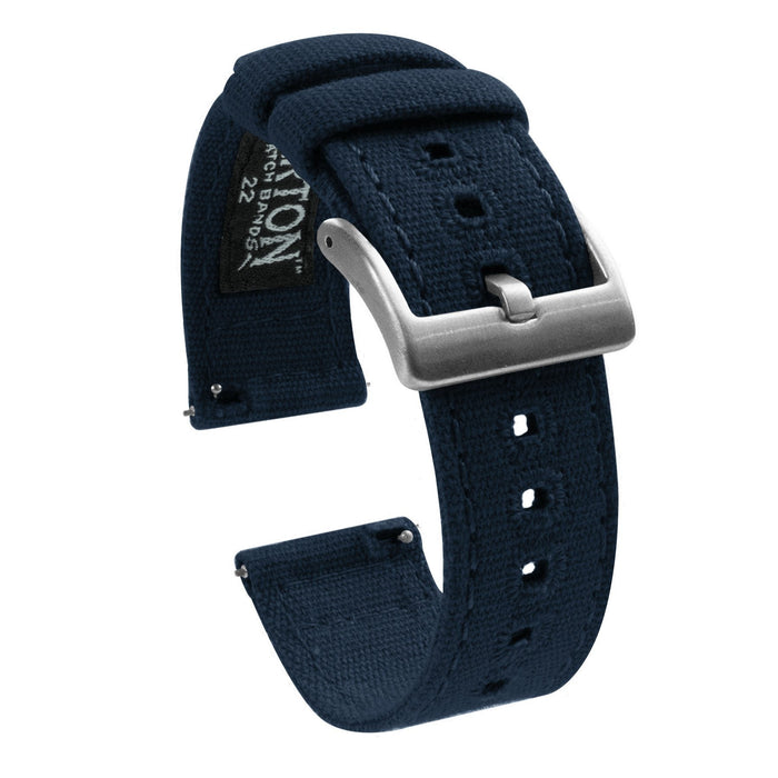 MOONSWATCH Bip | Navy Blue Canvas - Barton Watch Bands