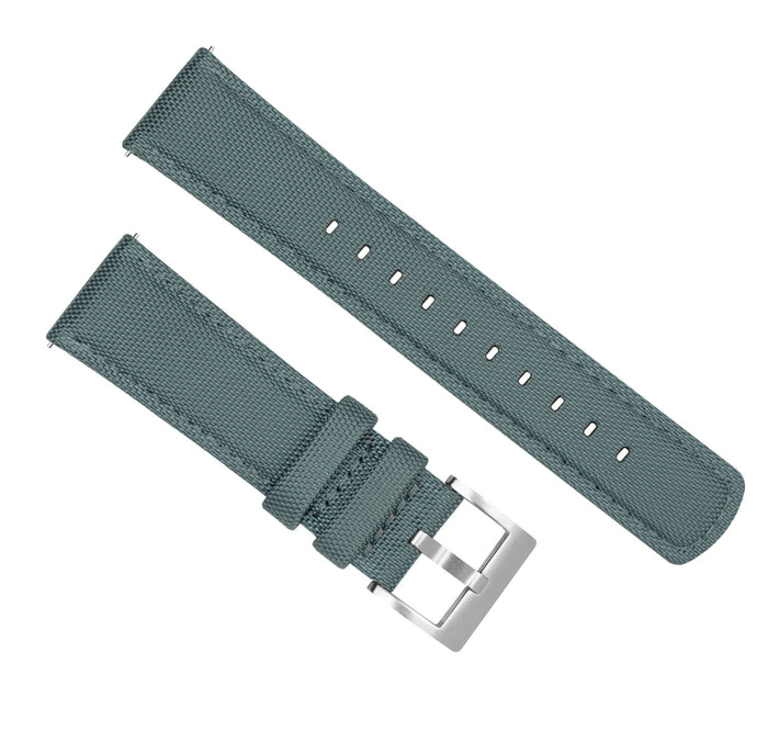 MOONSWATCH Bip | Sailcloth Quick Release | Slate Grey - Barton Watch Bands