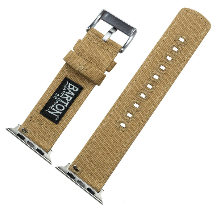 Apple Watch | Khaki Canvas - Barton Watch Bands