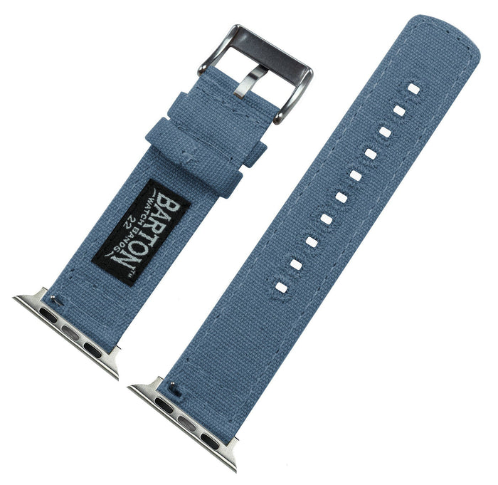 Apple Watch | Nantucket Blue Canvas - Barton Watch Bands