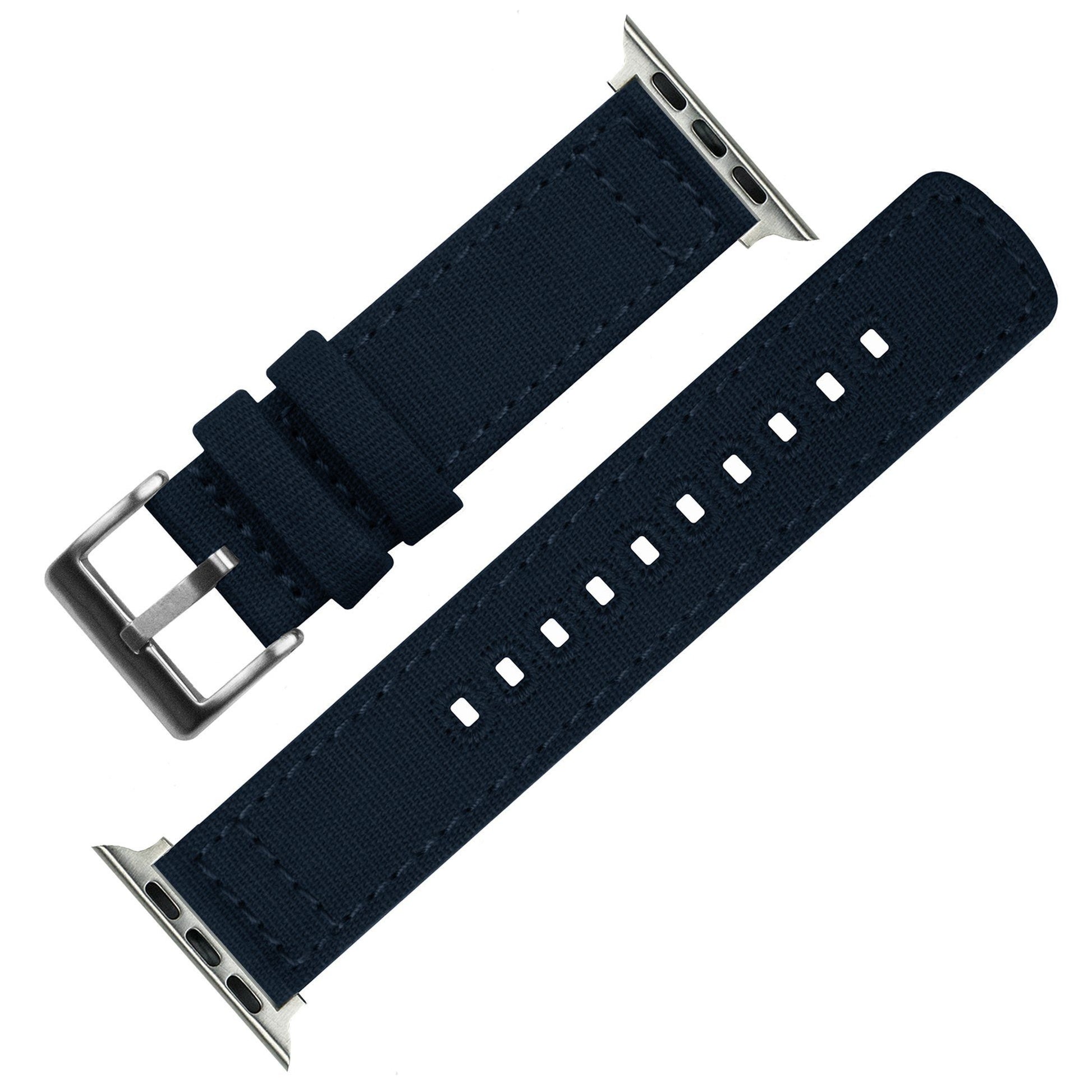 Apple Watch | Navy Blue Canvas - Barton Watch Bands