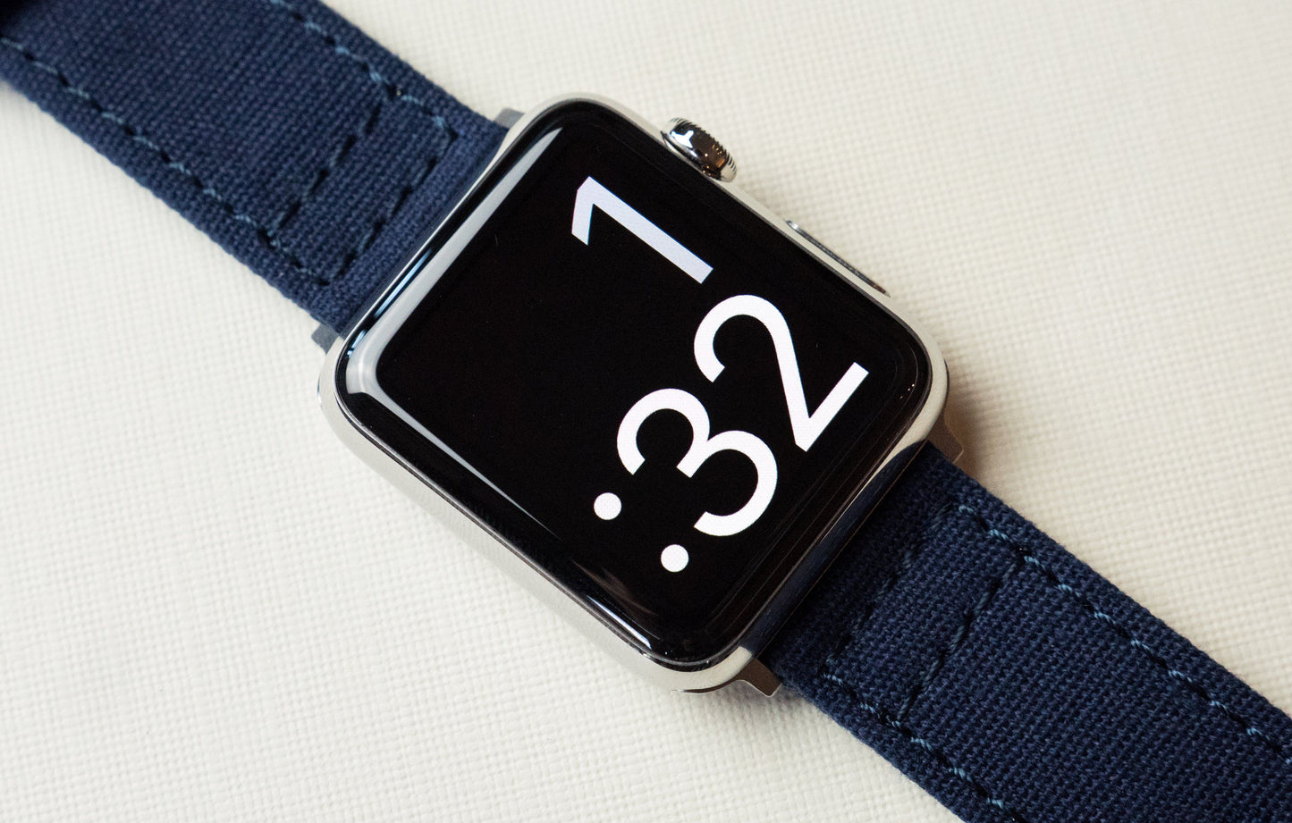 Apple Watch | Navy Blue Canvas - Barton Watch Bands