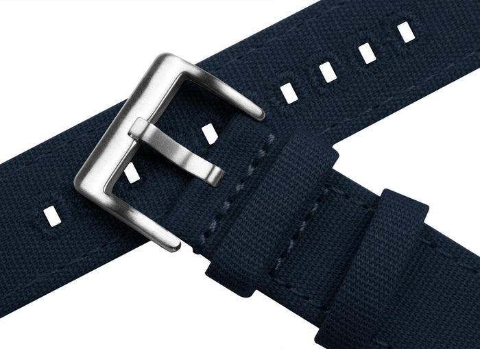 Apple Watch | Navy Blue Canvas - Barton Watch Bands