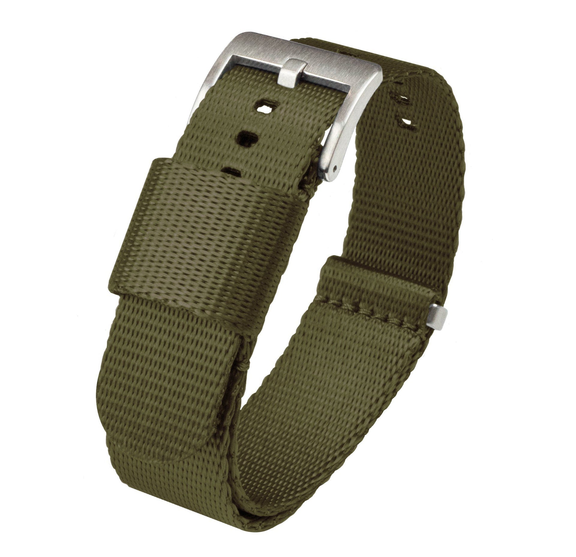 Well Aware | Navy, Sky & Ivory | Nylon NATO Style by Barton Watch Bands 22mm / Standard - 10