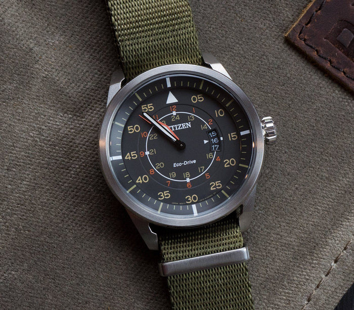 Army Green | Elite Nylon NATO® style - Barton Watch Bands