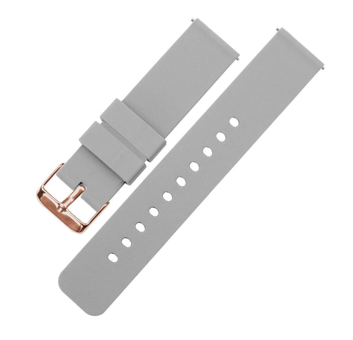 Cool Grey | Soft Silicone - Barton Watch Bands