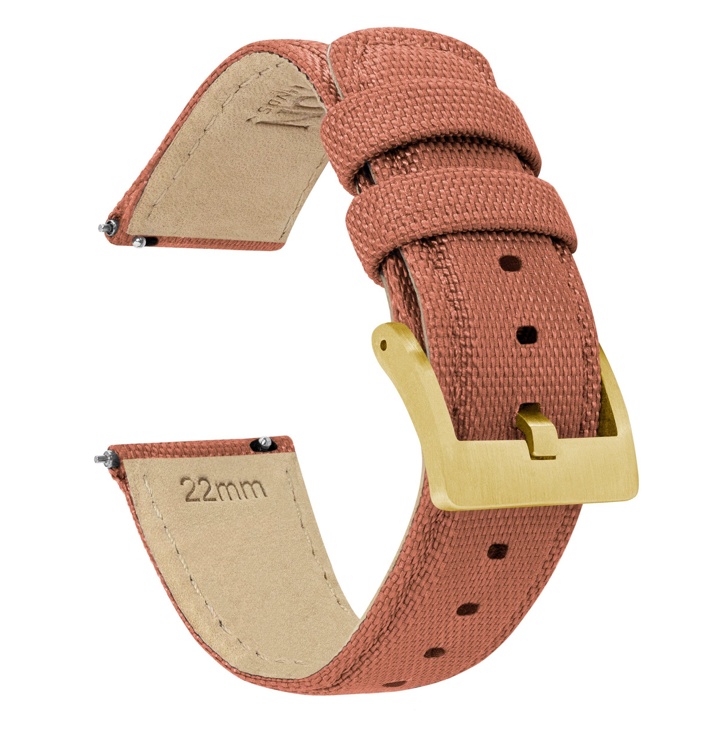 Quick release sailcloth online watch strap