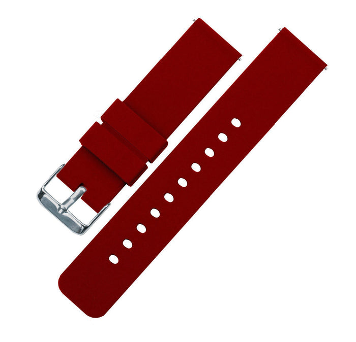 Crimson Red | Soft Silicone - Barton Watch Bands