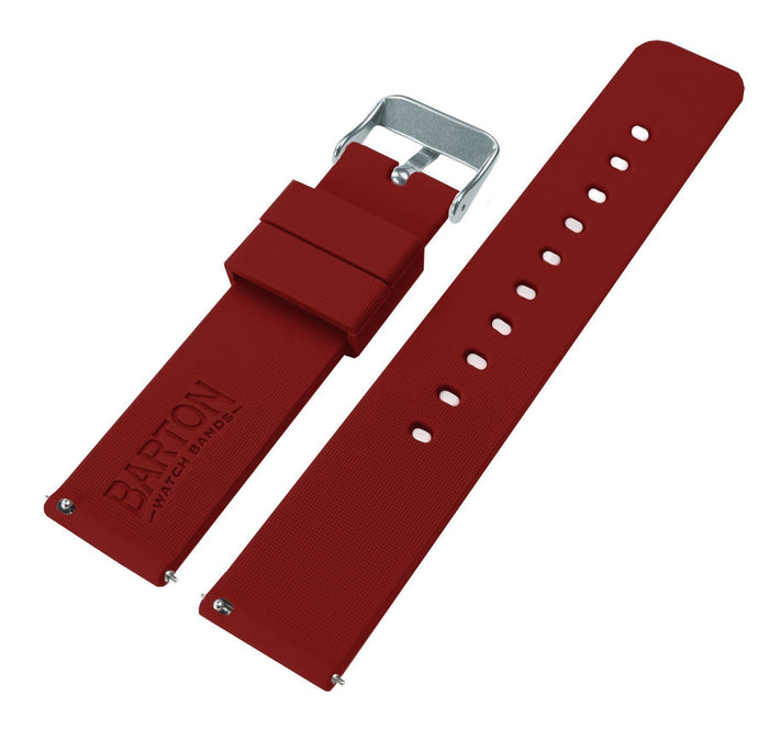 Crimson Red | Soft Silicone - Barton Watch Bands