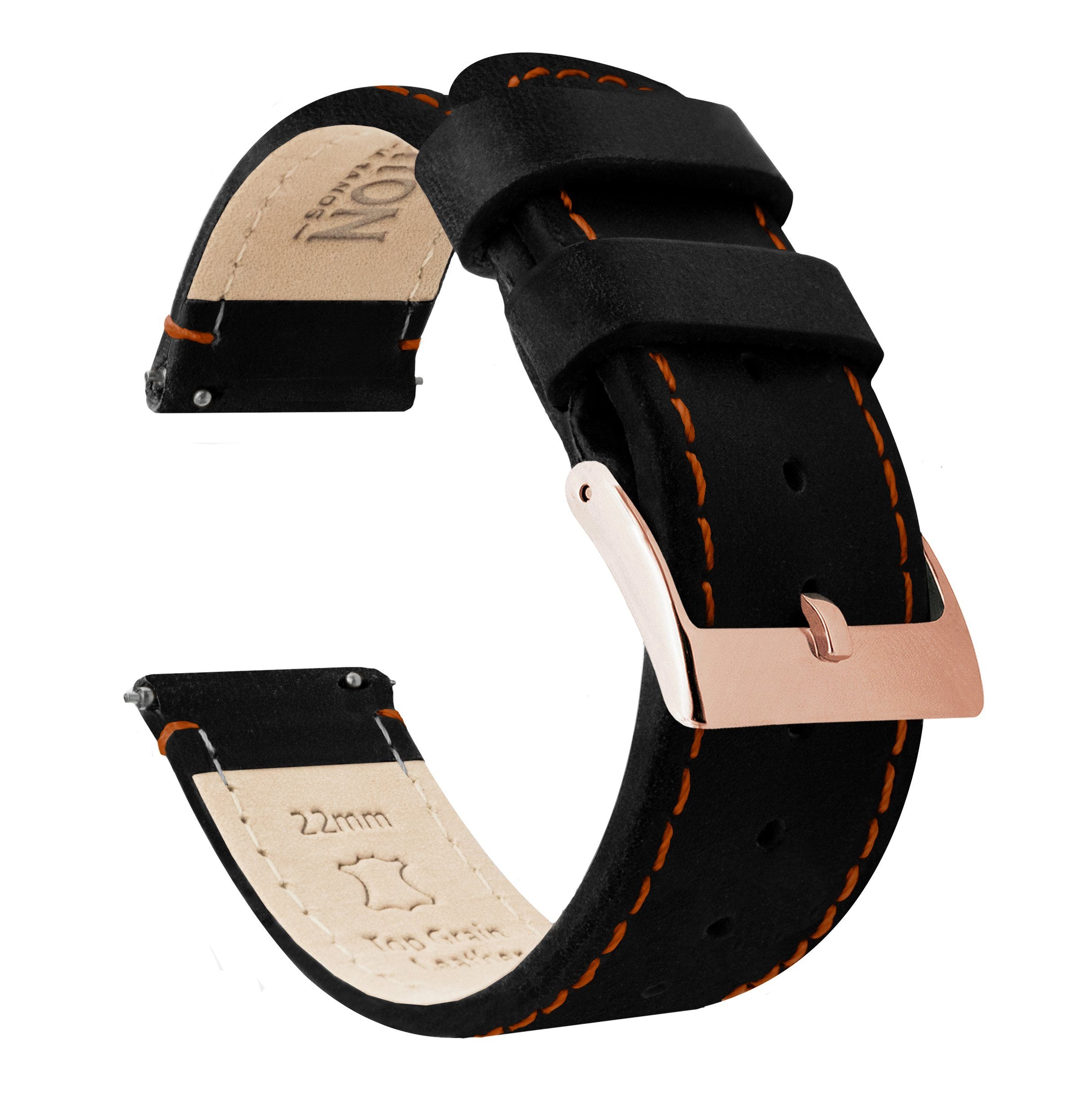 Fossil sport leather sales strap