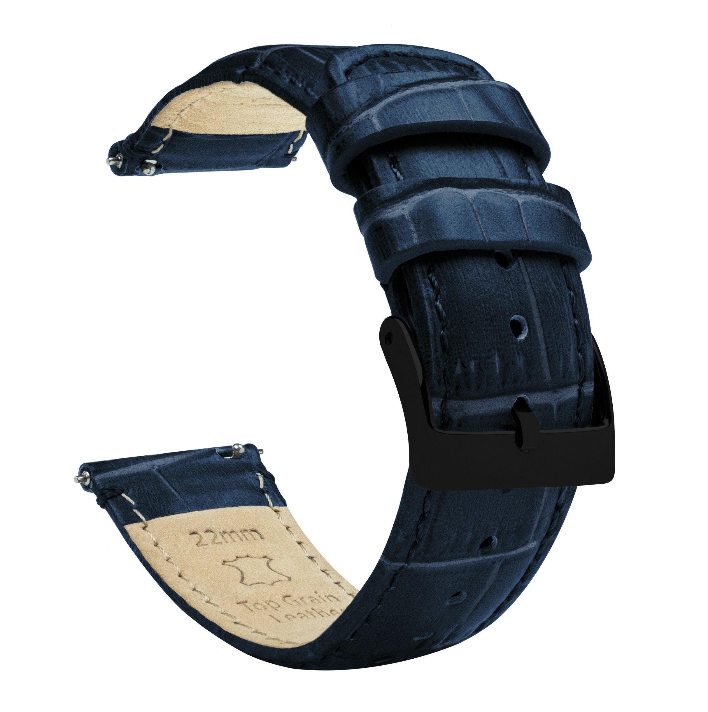 Samsung gear s3 clearance alligator grain leather band