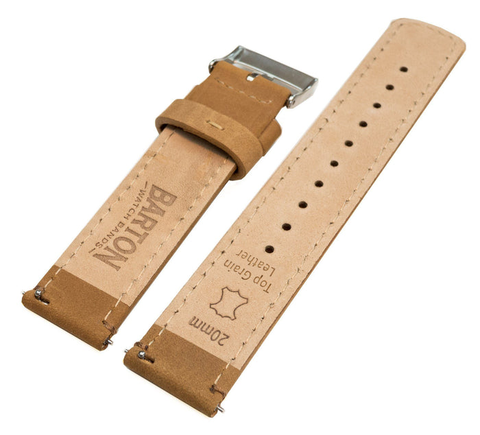 Gingerbread Leather | Gingerbread Stitching - Barton Watch Bands