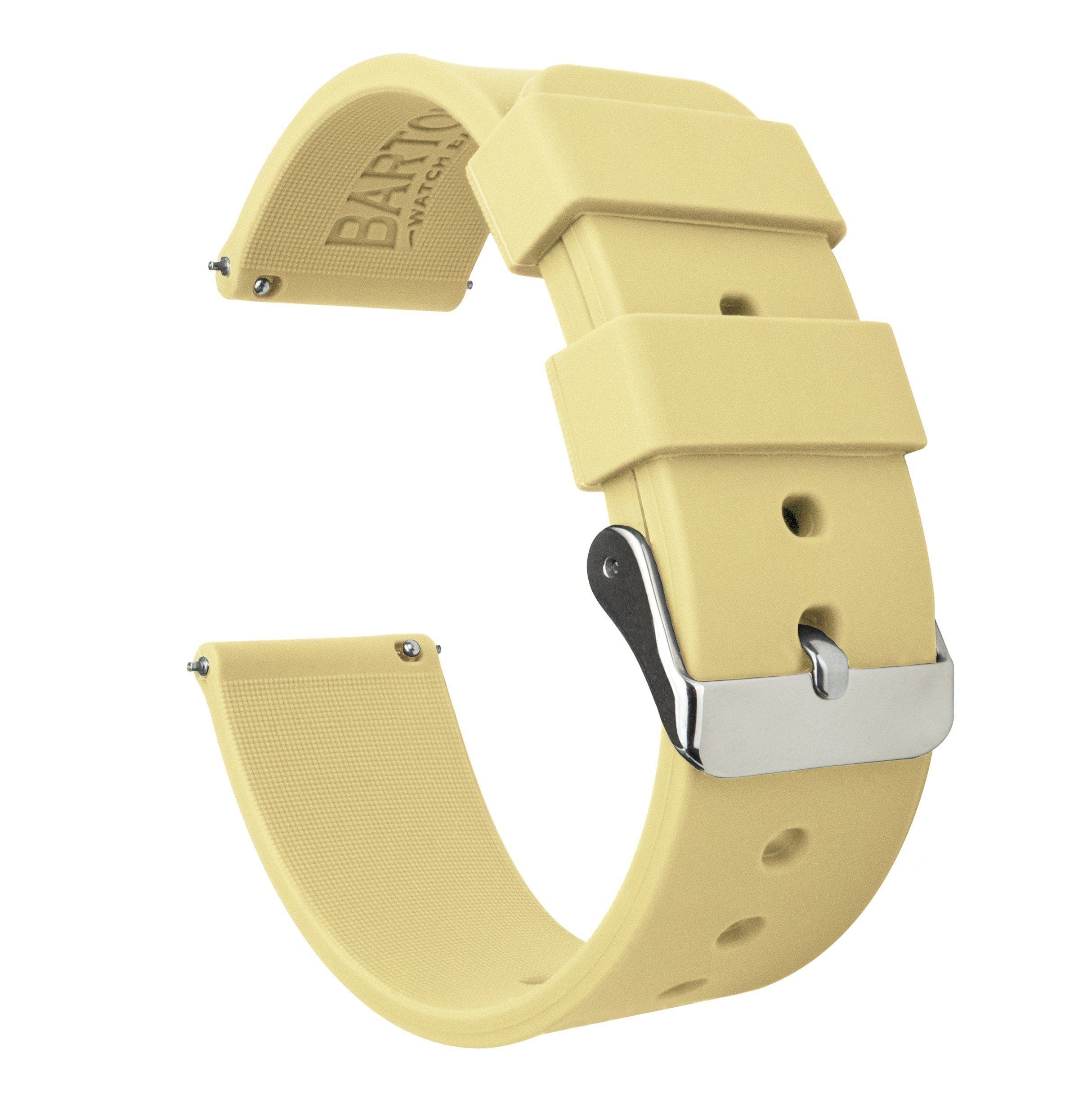 Quick release store silicone watch band