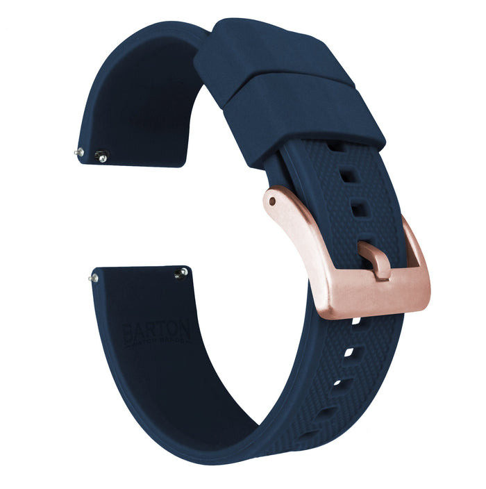 Navy Blue | Elite Silicone - Barton Watch Bands