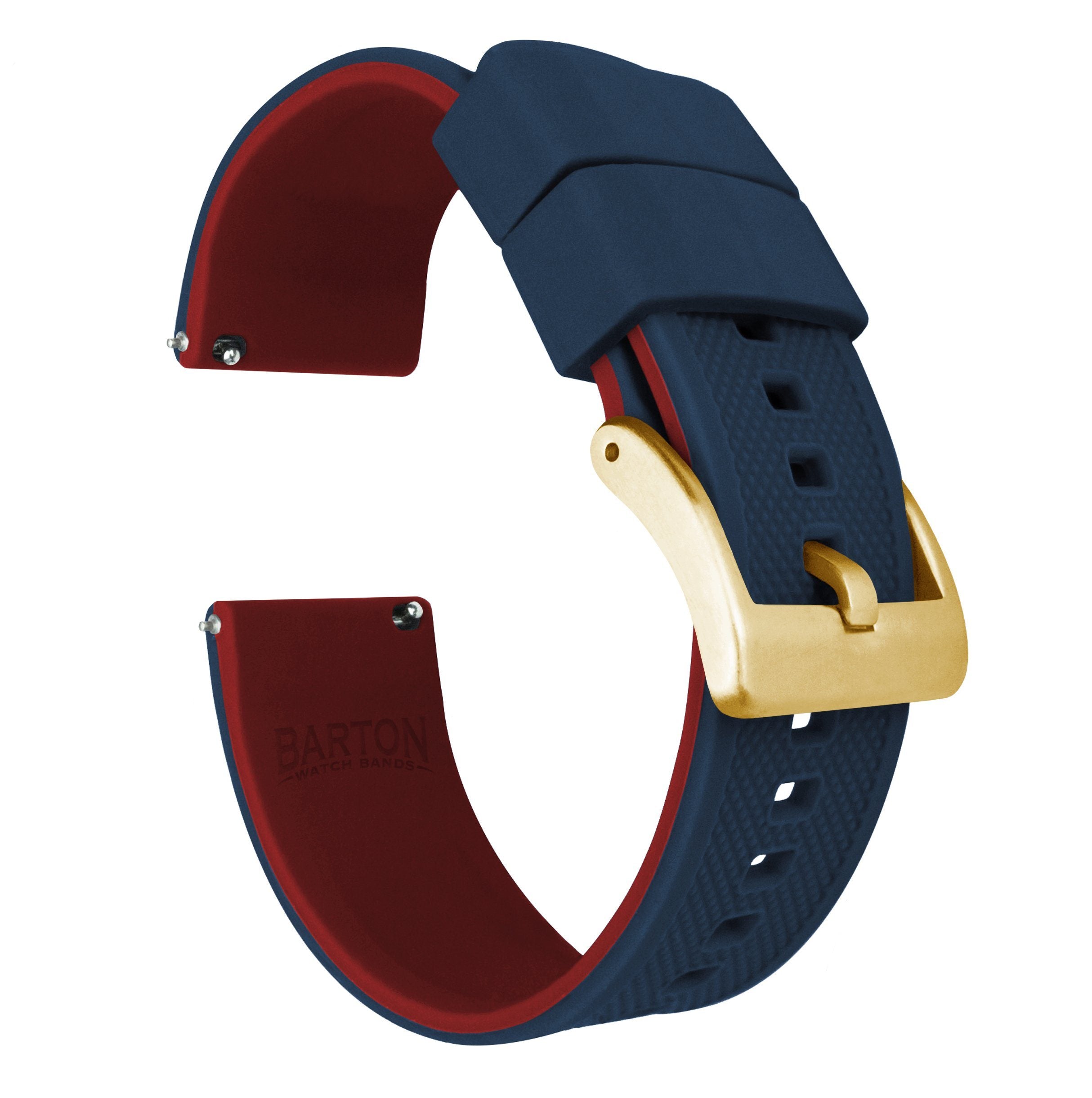 Navy blue apple watch band with rose gold hot sale