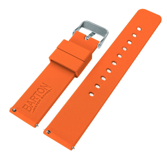 Samsung Galaxy Watch Active 2  | Silicone | Pumpkin Orange - Barton Watch Bands