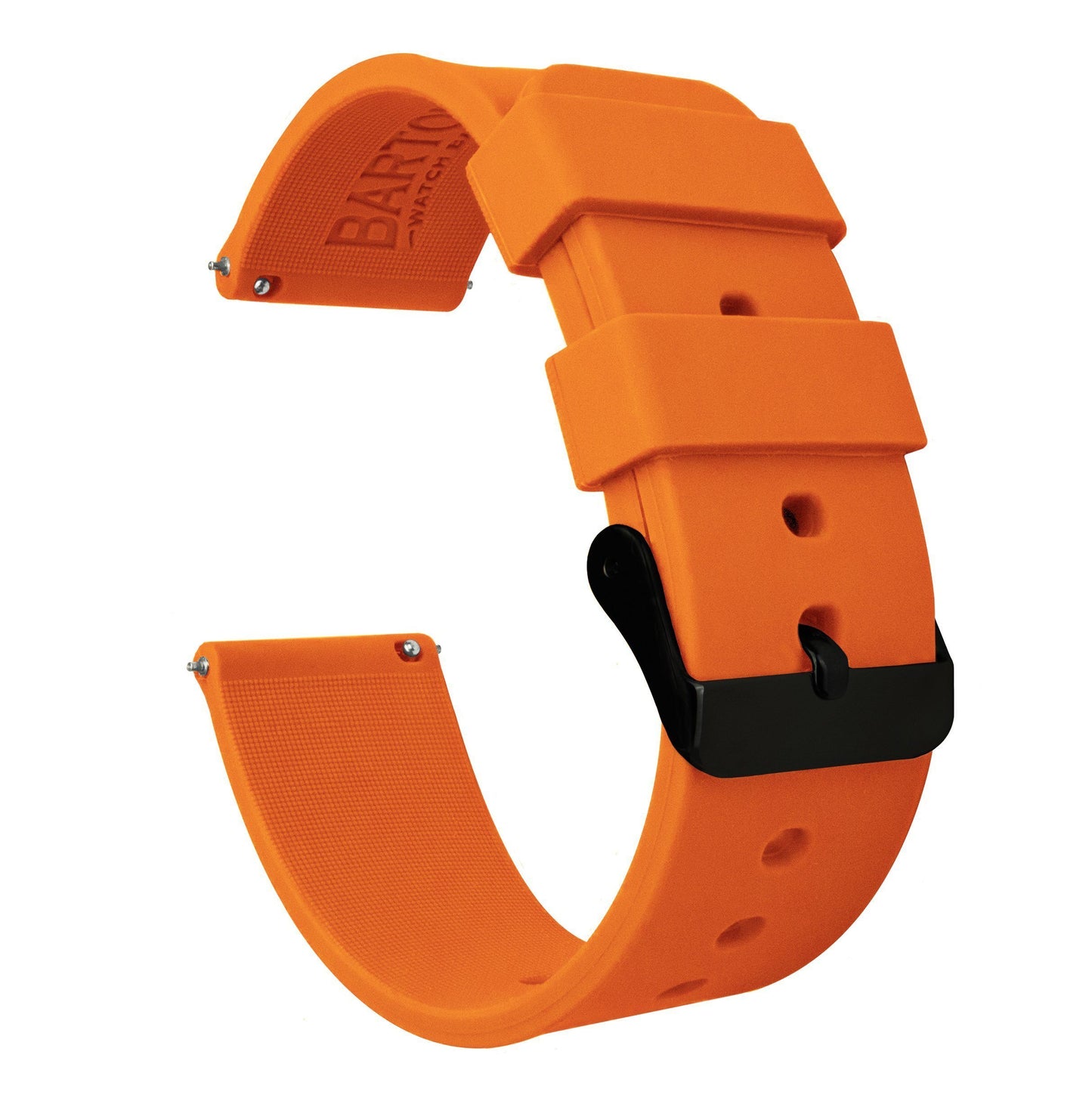 Samsung Galaxy Watch Active  | Silicone | Pumpkin Orange - Barton Watch Bands