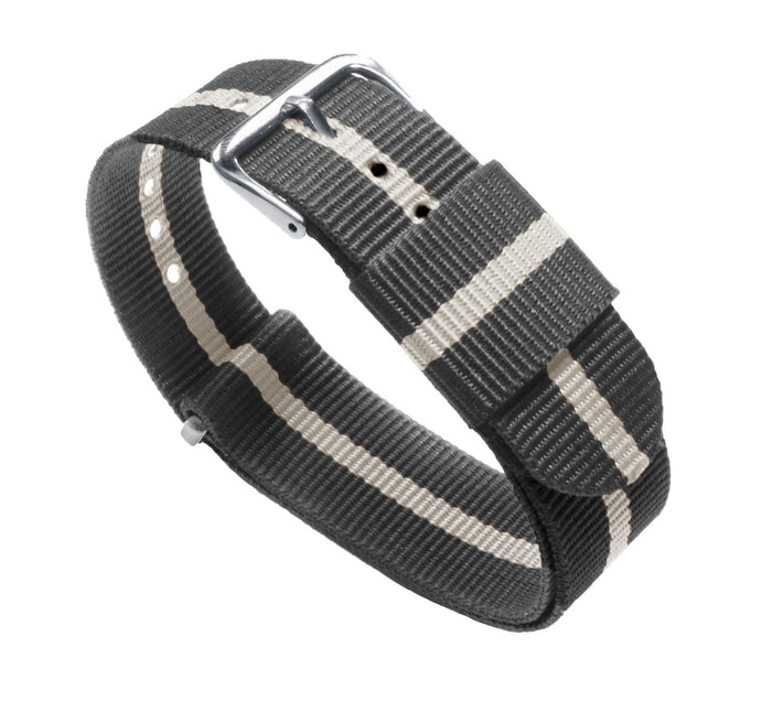 Smoke & Linen | Nylon NATO® style - Barton Watch Bands