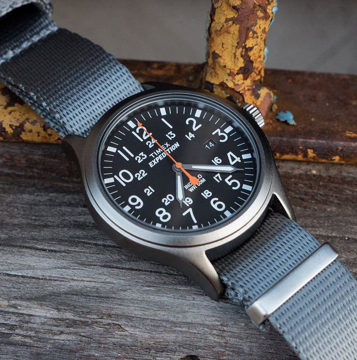 Steel Grey | Elite Nylon NATO® style - Barton Watch Bands