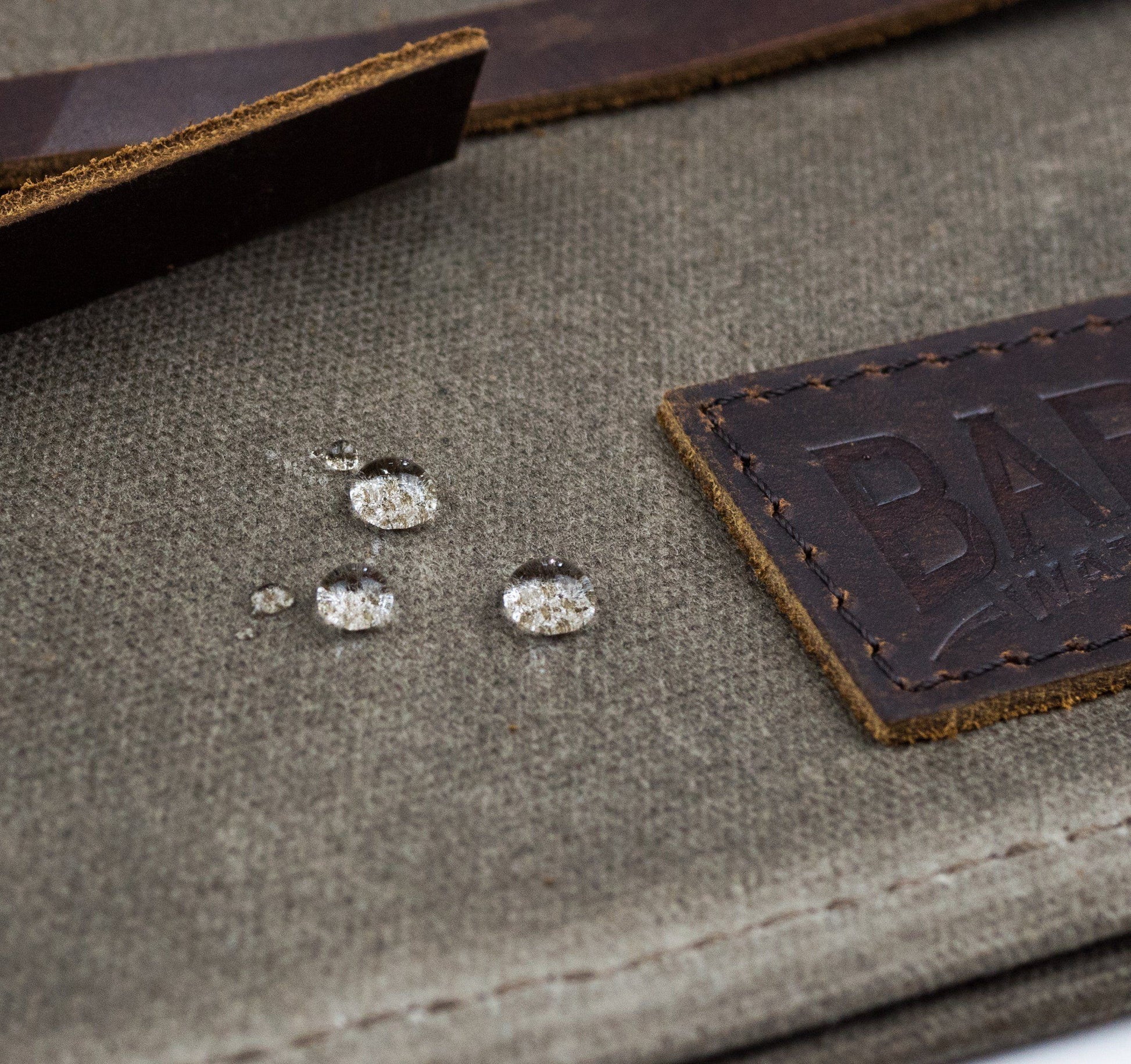 Waxed Canvas or Leather?  Upcycled leather, Waxed canvas, Leather